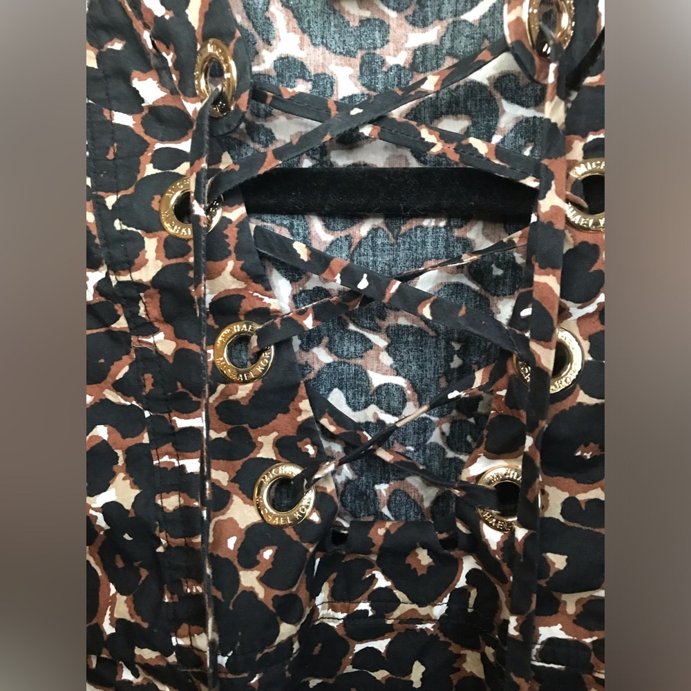 Michael Kors leopard top size XS - Picture 3 of 5
